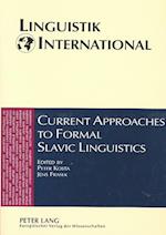 Current Approaches to Formal Slavic Linguistics