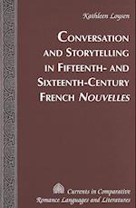 Conversation and Storytelling in Fifteenth- And Sixteenth-Century French «nouvelles»