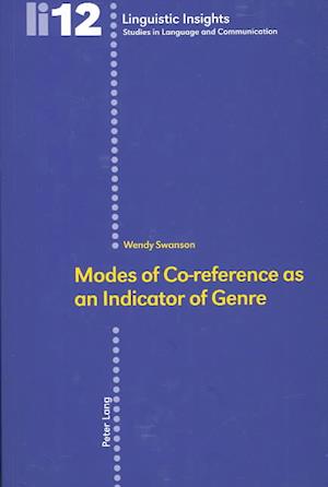 Modes of Co-Reference as an Indicator of Genre