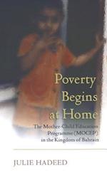 Poverty Begins at Home