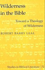 Wilderness in the Bible