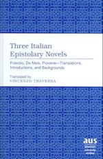 Three Italian Epistolary Novels