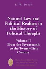 Natural Law and Political Realism in the History of Political Thought