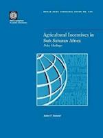 Townsend, R:  Agricultural Incentives in Sub-Saharan Africa