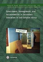 Bank, W:  Governance, Management, and Accountability in Seco