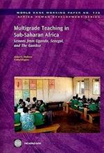 Multigrade Teaching in Sub-Saharan Africa v. 173; World Ban
