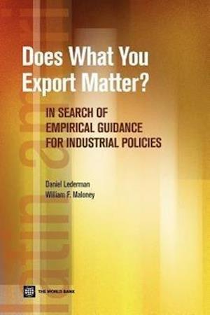 Lederman, D:  Does What You Export Matter?