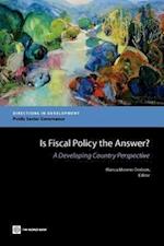 Is Fiscal Policy the Answer?