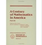 A Century of Mathematics in America, Part 3