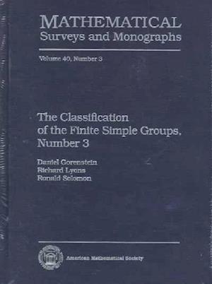 The Classification of the Finite Simple Groups No. 3