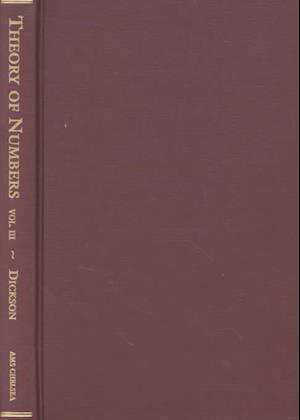 History of the Theory of Numbers, Volume 3