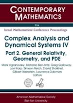 Complex Analysis and Dynamical Systems IV