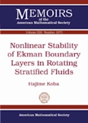 Nonlinear Stability of Ekman Boundary Layers in Rotating Stratified Fluids