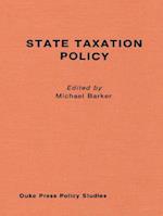 State Taxation Policy and Economic Growth