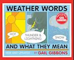 Weather Words and What They Mean