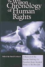 Wilson Chronology of Human Rights