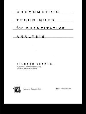 Chemometric Techniques for Quantitative Analysis