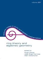 Ring Theory And Algebraic Geometry