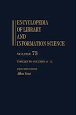 Encyclopedia of Library and Information Science, Volume 73