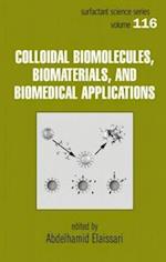 Colloidal Biomolecules, Biomaterials, and Biomedical Applications