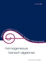 Homogeneous Banach Algebras