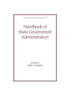 Handbook of State Government Administration