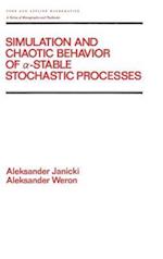 Simulation and Chaotic Behavior of Alpha-stable Stochastic Processes