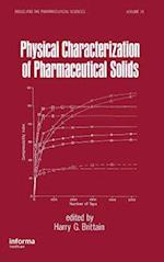 Physical Characterization of Pharmaceutical Solids