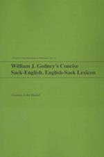 William J. Gedney's Concise Saek-English, English-Saek Lexicon