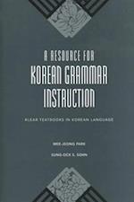 Park, M:  A Resource for Korean Grammar Instruction