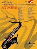 Easy to Play Pieces for Alto Saxophone 21 Worlds Favorite