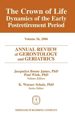 Annual Review of Gerontology and Geriatrics