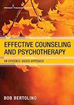 Effective Counseling and Psychotherapy