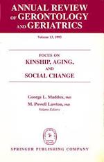 Annual Review of Gerontology and Geriatrics, Volume 13, 1993