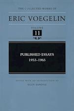 Published Essays, 1953-1965 (Cw11), 11