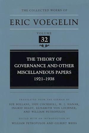 The Theory of Governance and Other Miscellaneous Papers, 19