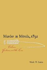 Lentz, M:  Murder in M¿da, 1792