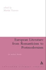 European Literature from Romanticism to Postmodernism