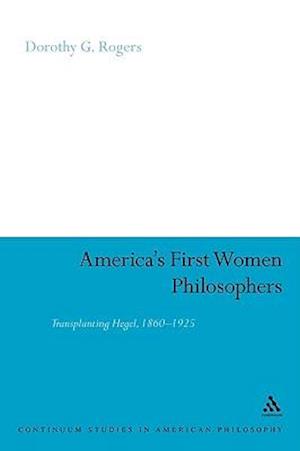 America's First Women Philosophers