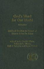 God''s Word for Our World, Vol. 1