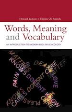 Words, Meaning and Vocabulary