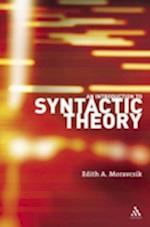 An Introduction to Syntactic Theory