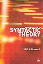 An Introduction to Syntactic Theory