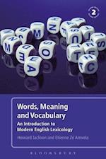 Words, Meaning and Vocabulary