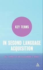 Key Terms in Second Language Acquisition