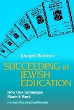 Succeeding at Jewish Education
