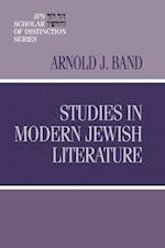 Studies in Modern Jewish Literature