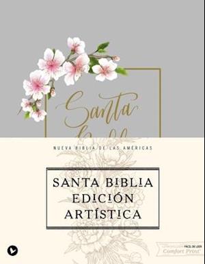 Nbla Santa Biblia Edición Artística, Tapa Dura/Tela, Canto Con Diseño, Edición Letra Roja