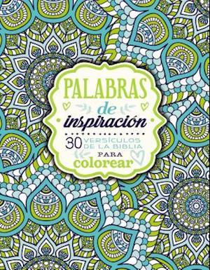 Palabras de Inspiración (Libro Para Colorear)