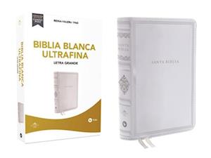 Biblia Blanca Rvr60 Ultrafina Letra Grande. Bodas, Bautismo, Presentación/Dedicación Y Cumpleaños